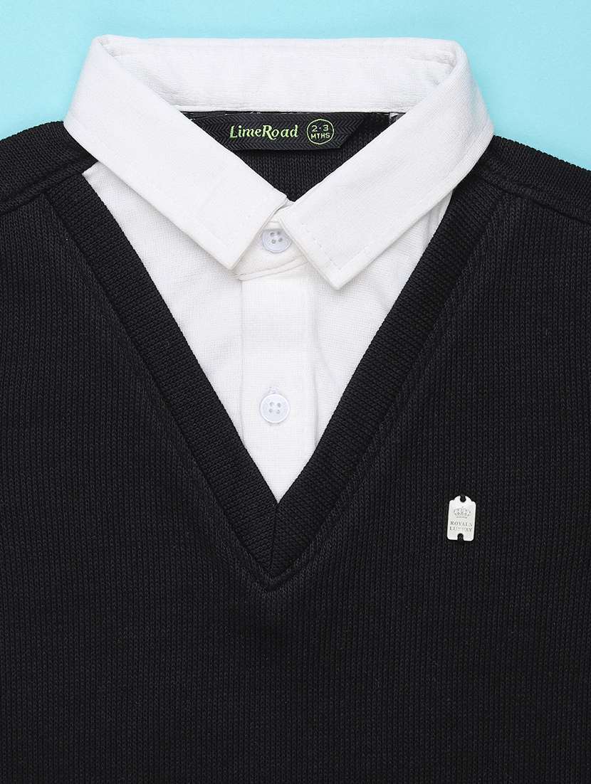 boys solid short sleeve polo t-shirt - 22302261 -  Standard Image - 3