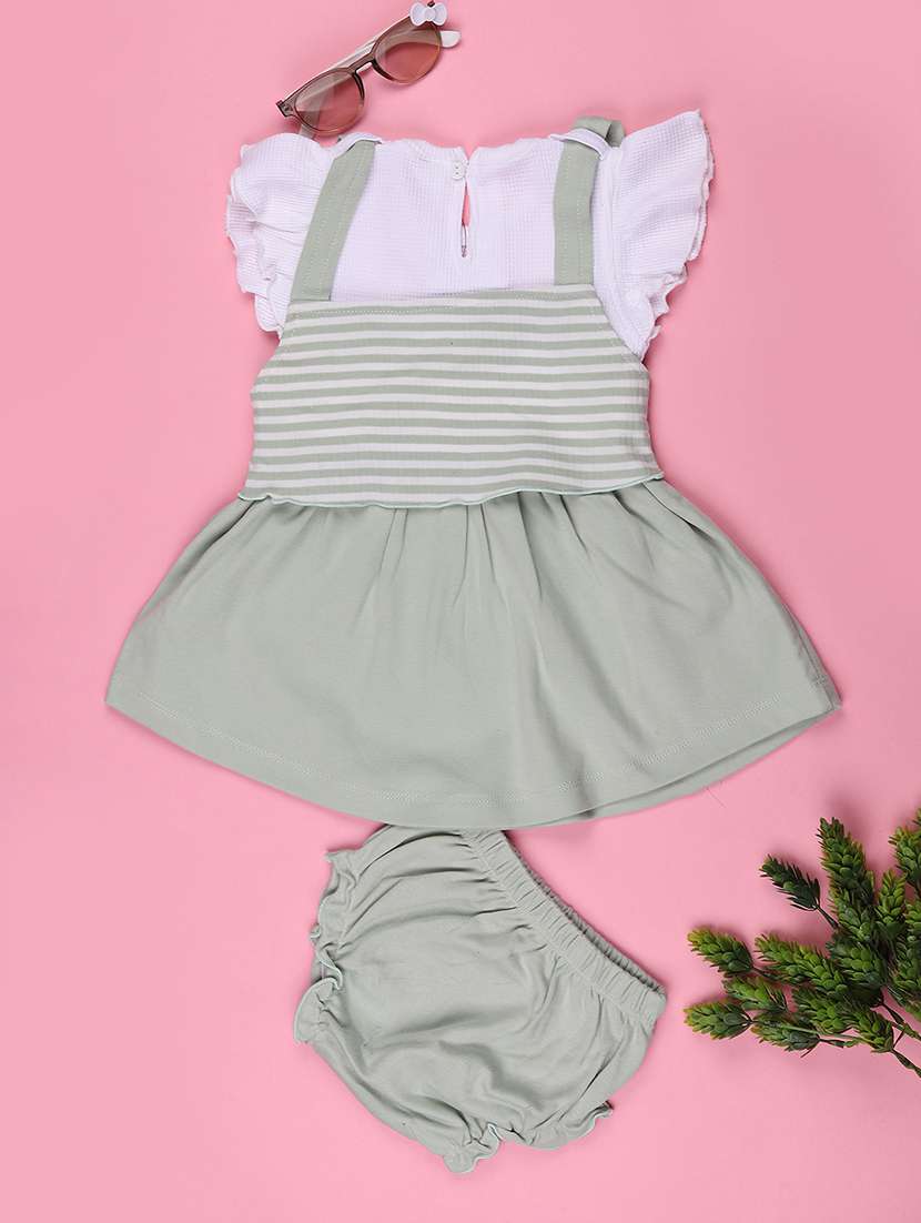 girls printed short sleeve dress with blommer - 22302397 -  Standard Image - 3