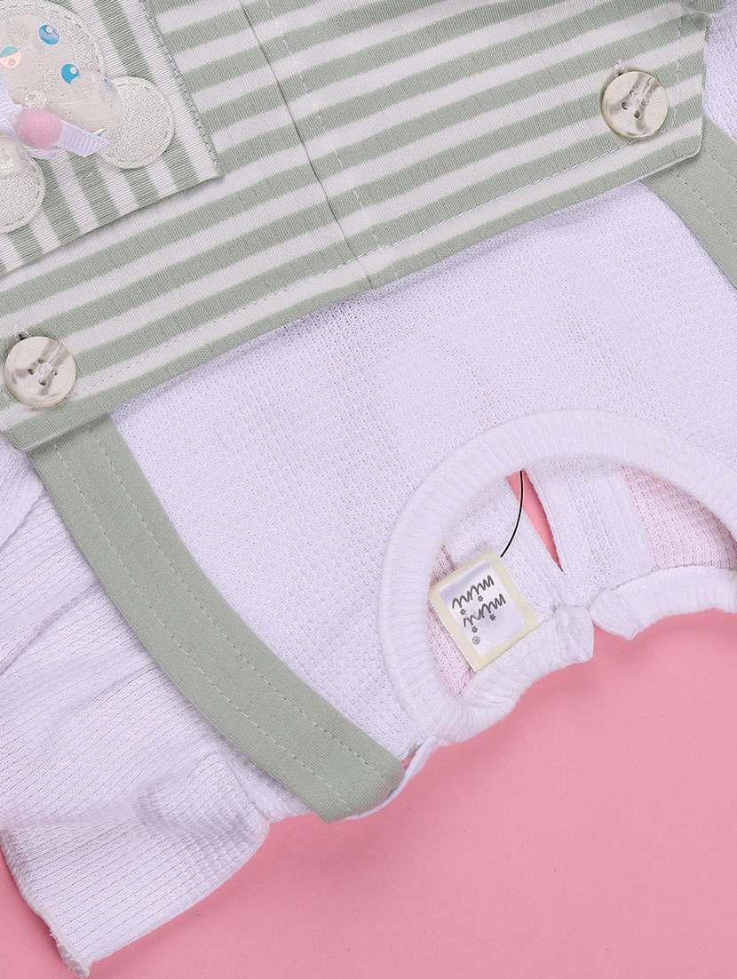 girls printed short sleeve dress with blommer - 22302397 -  Standard Image - 5