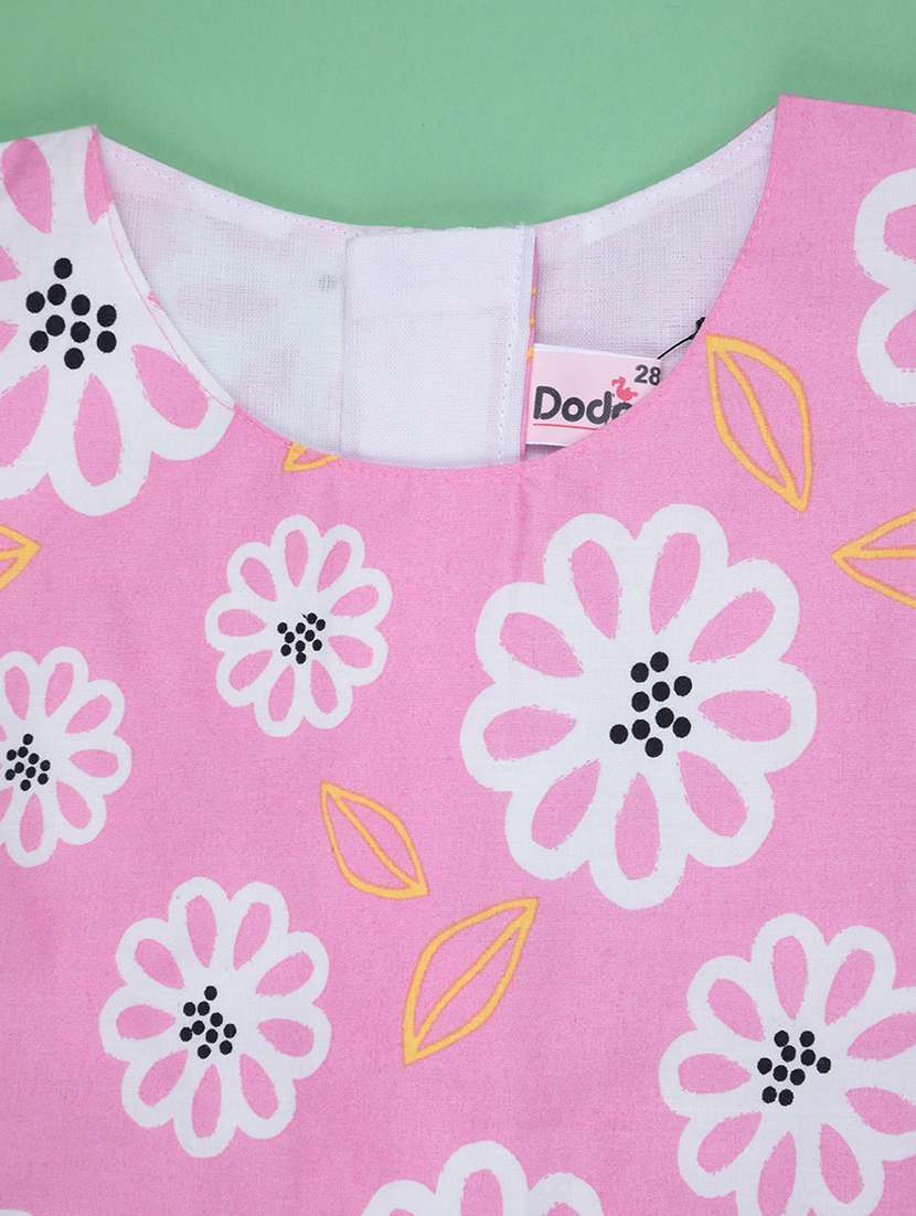 pink cotton frock - 22302483 -  Standard Image - 3