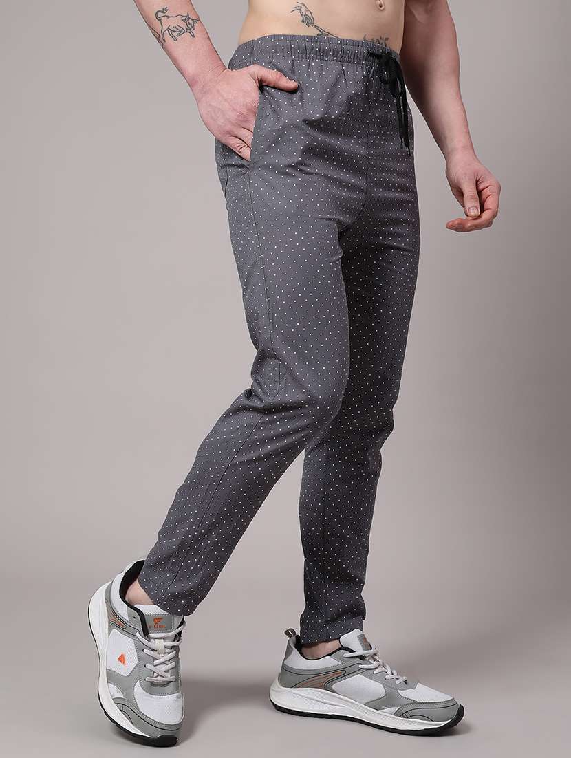 grey cotton cargos