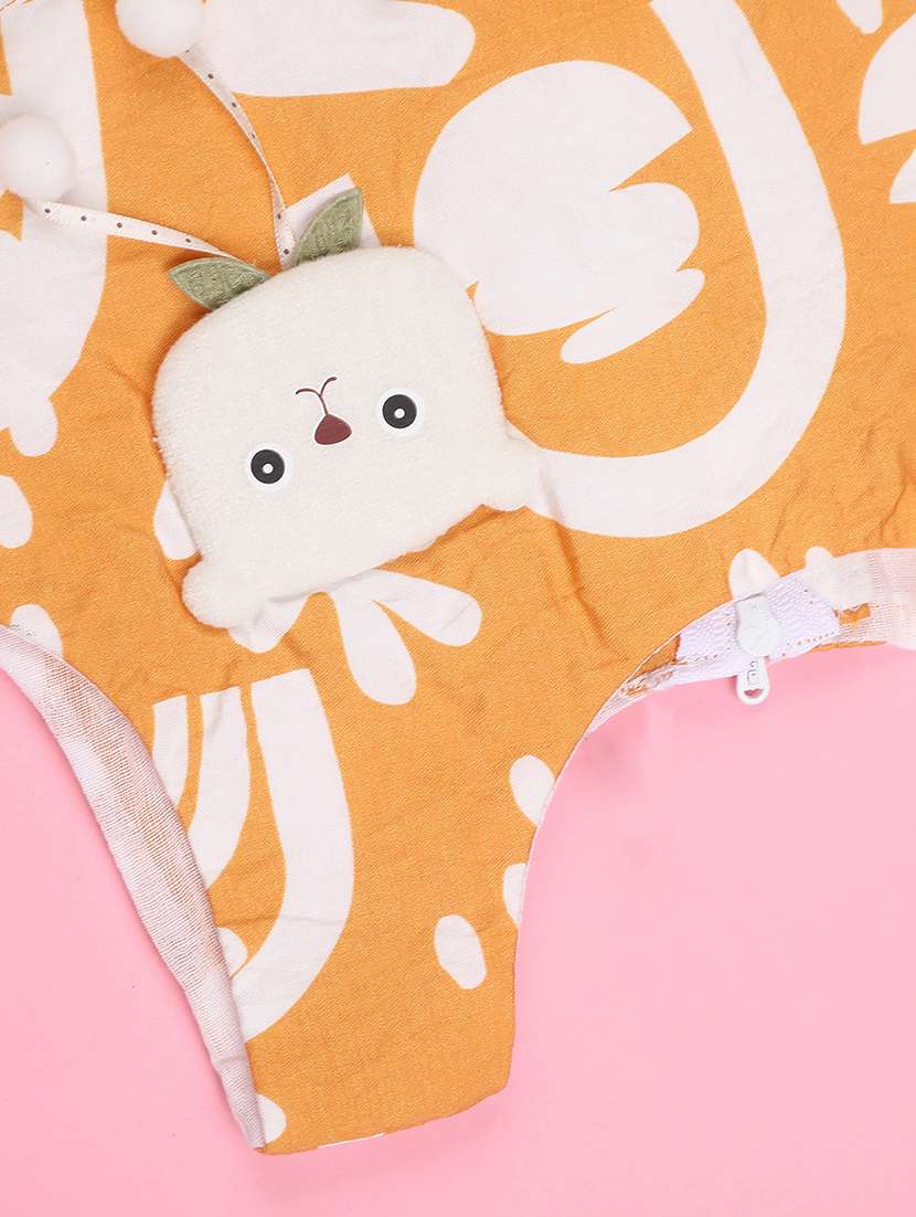 girls printed sleeveless frock - 22302926 -  Standard Image - 3