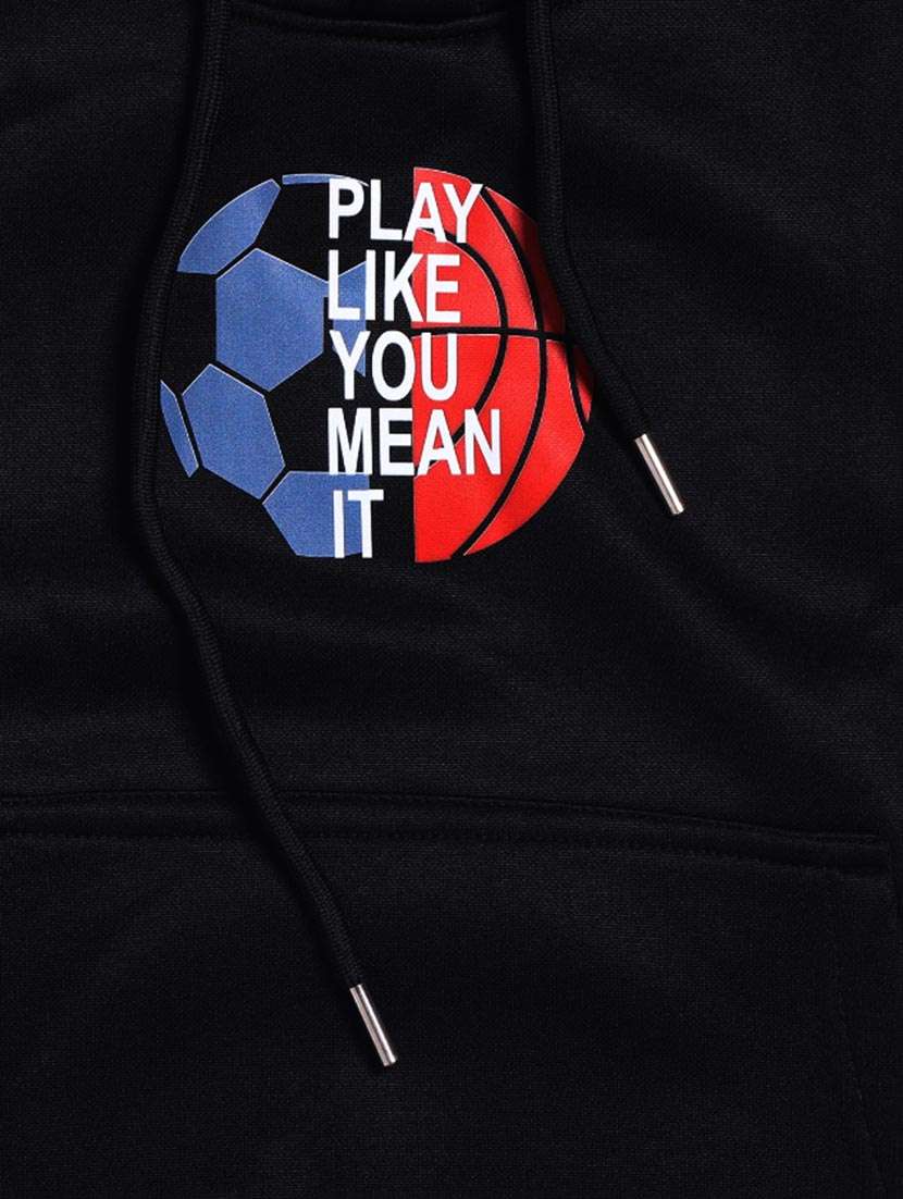 boys printed long sleeve hooded sweatshirt - 22303487 -  Standard Image - 3