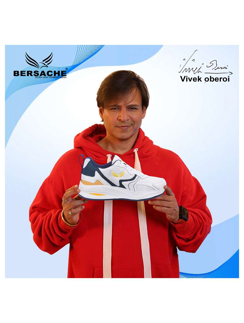 men white lace up sport shoe - 22303505 -  Standard Image - 5