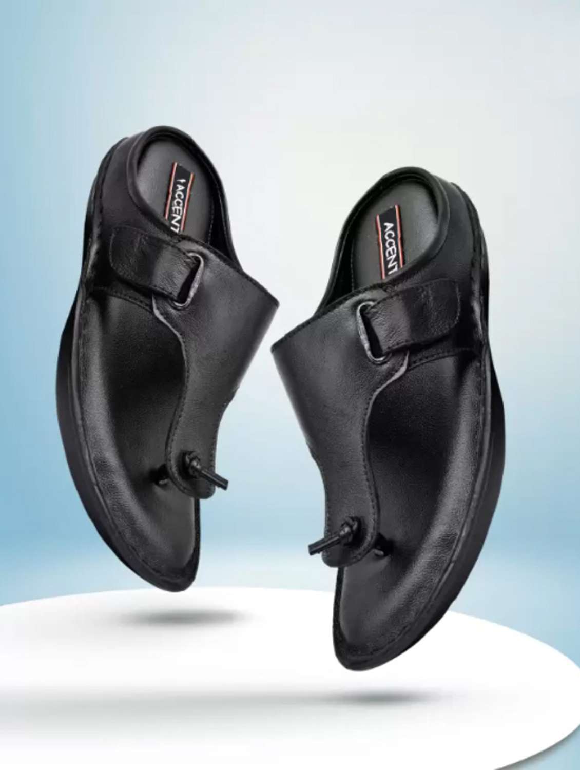 men solid toe seperator sandal