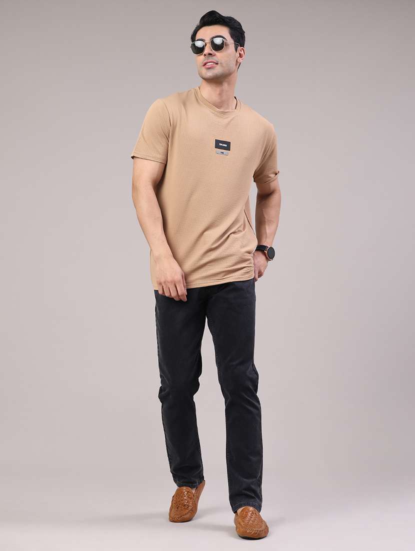 men plain mid rise full length jeans - 22304321 -  Standard Image - 5