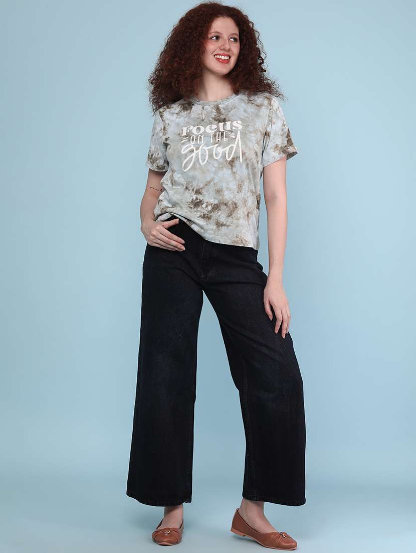 women printed short sleeve t-shirt - 22304741 -  Standard Image - 5