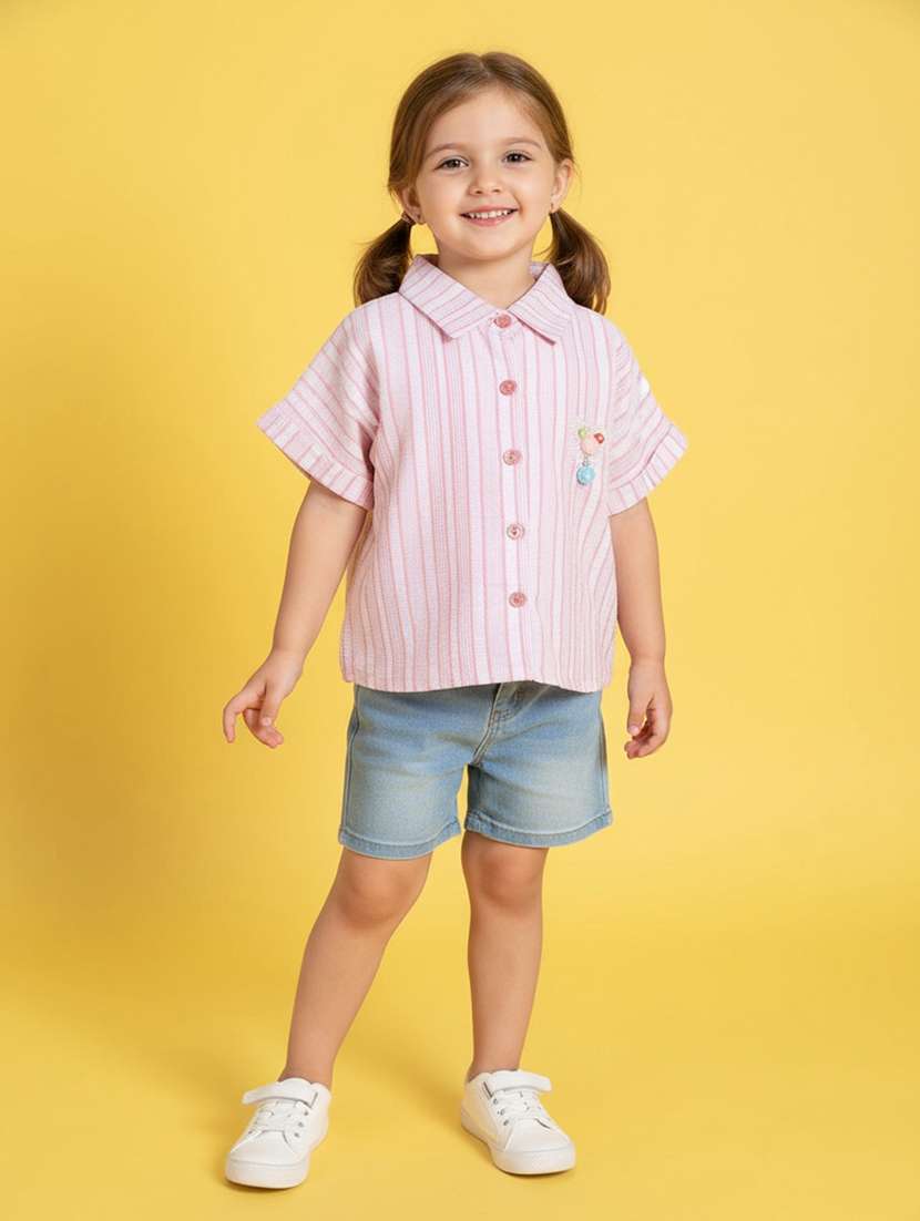 pink cotton  top