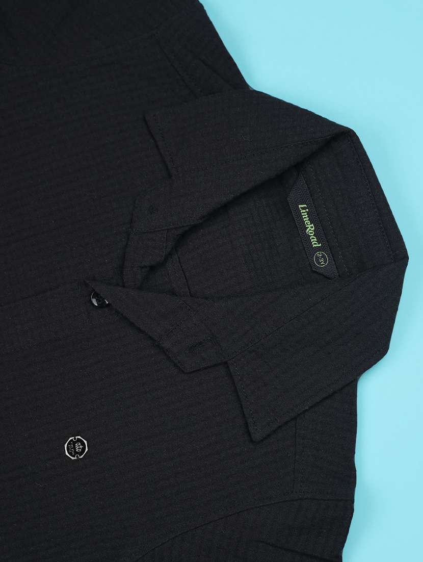 boys solid short sleeve shirt - 22305339 -  Standard Image - 3