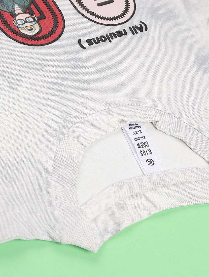 boys printed short sleeves regular fit t-shirt - 22305409 -  Standard Image - 3
