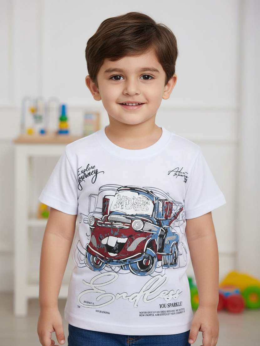 boys printed short sleeve t-shirt
