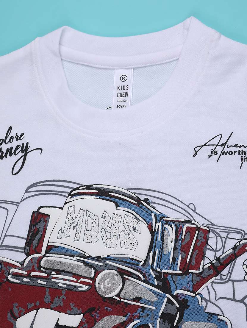 Boys Printed Short Sleeve T-shirt - 22305410 -  Standard Image - 3