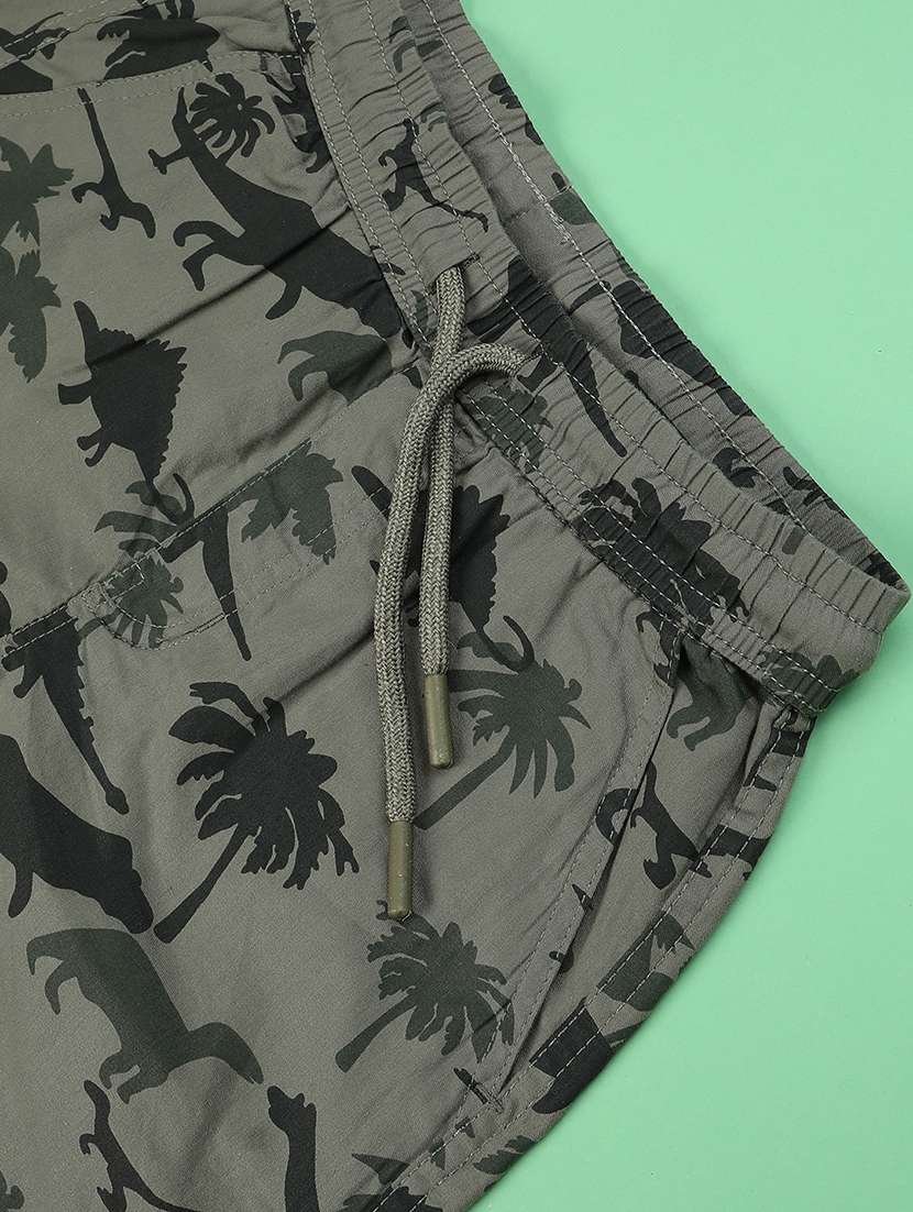 boys printed mid rise shorts - 22305494 -  Standard Image - 3