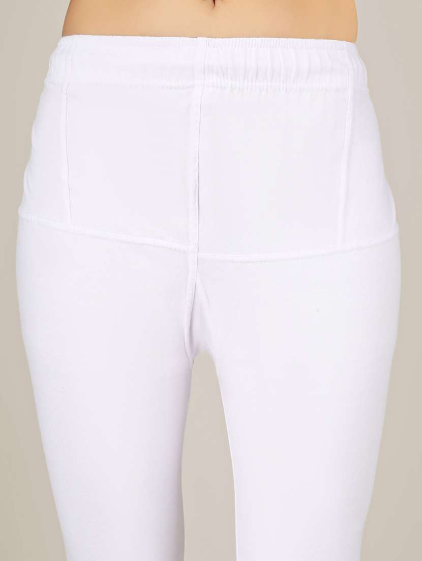 women solid mid rise legging - 22305743 -  Standard Image - 5