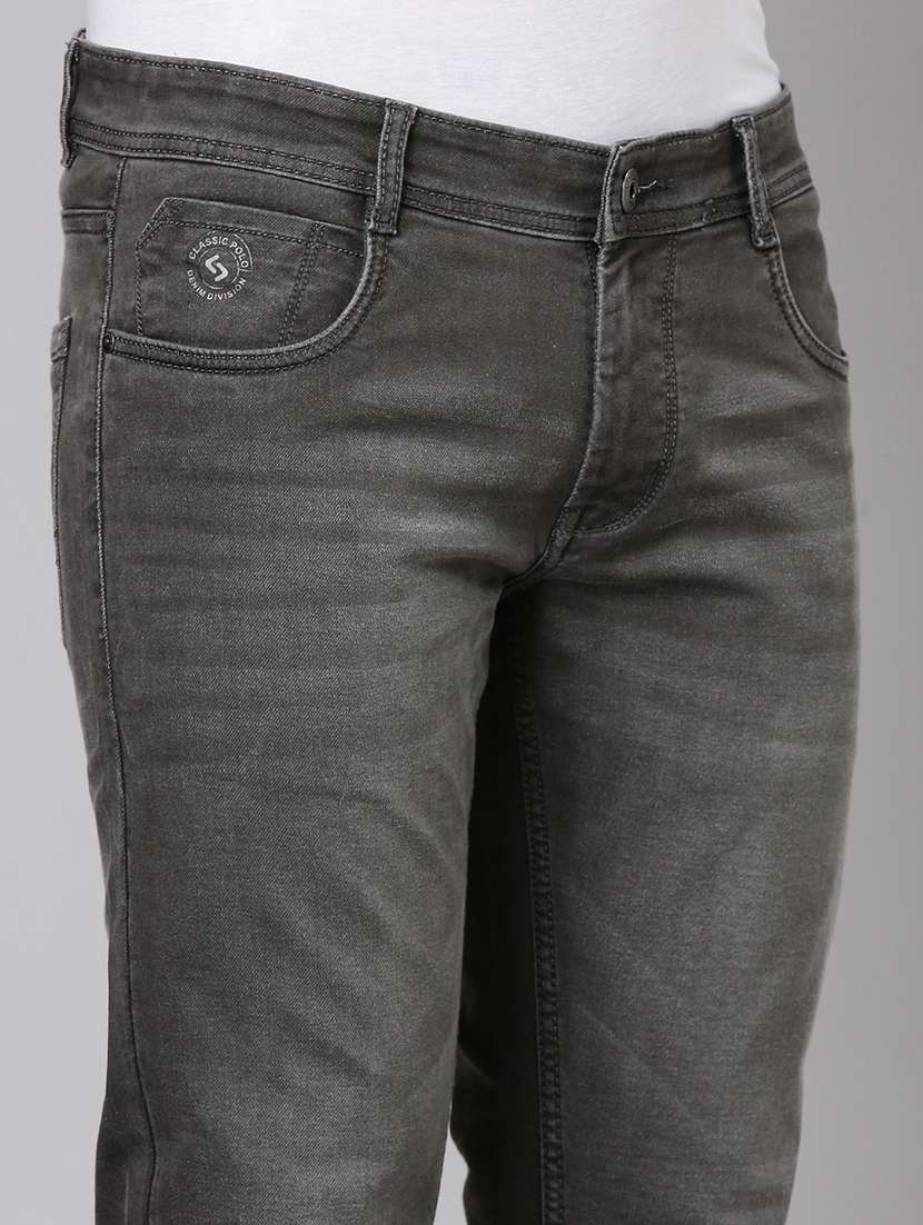 men washed mid rise full length jeans - 22305993 -  Standard Image - 5