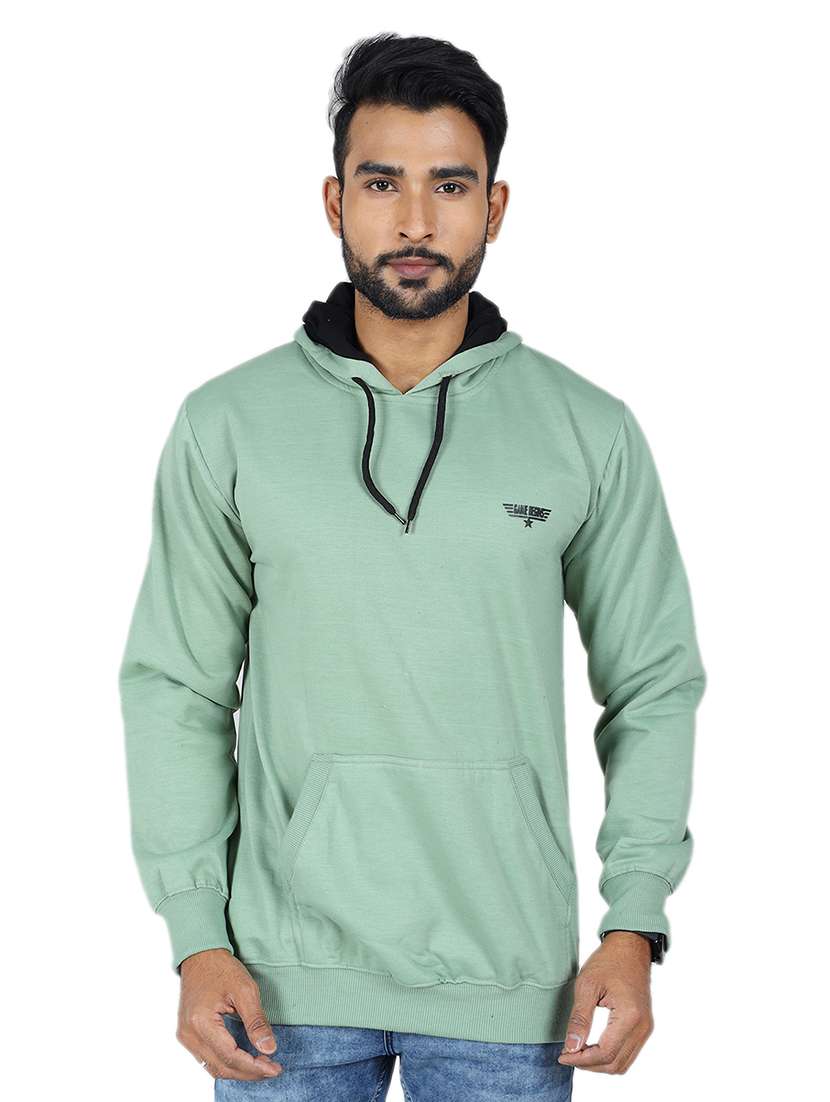 men logo print long sleeve regular fit sweatshirt