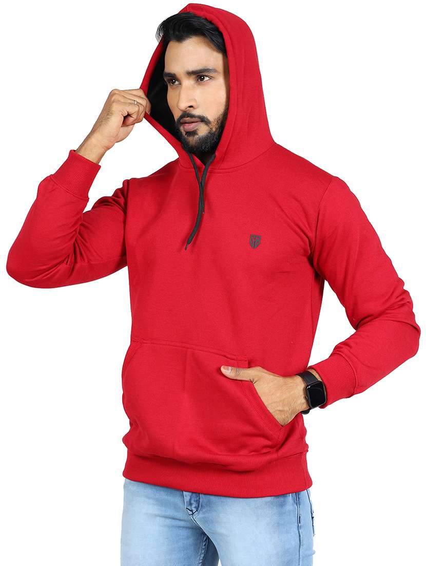 men logo print long sleeve regular fit sweatshirt