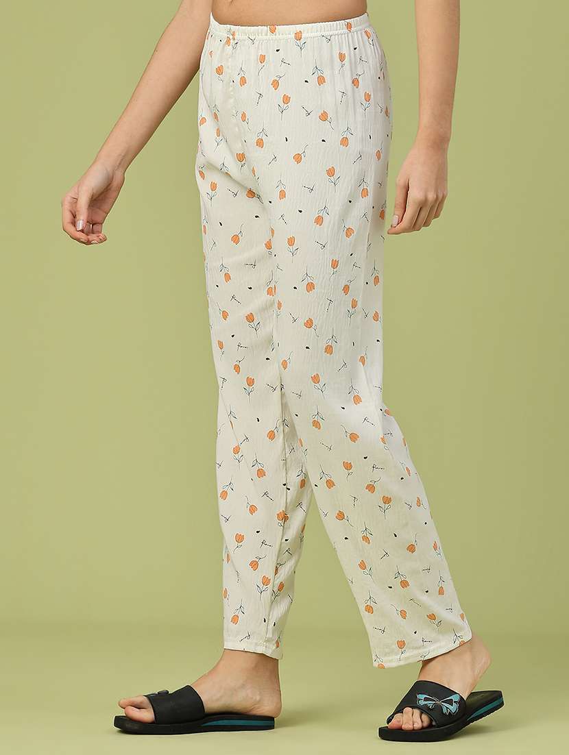 women printed mid rise pajama - 22307053 -  Standard Image - 3