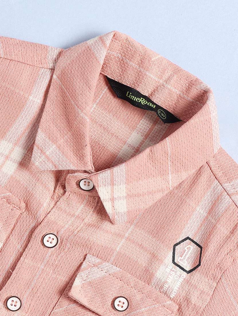 boys printed long sleeve collared shirt - 22307153 -  Standard Image - 3