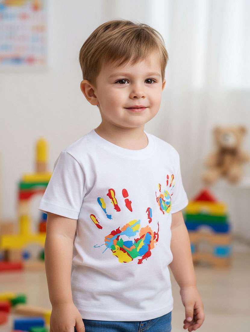 boys short sleeve holi t-shirt