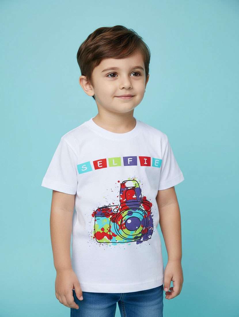 boys short sleeve holi t-shirt