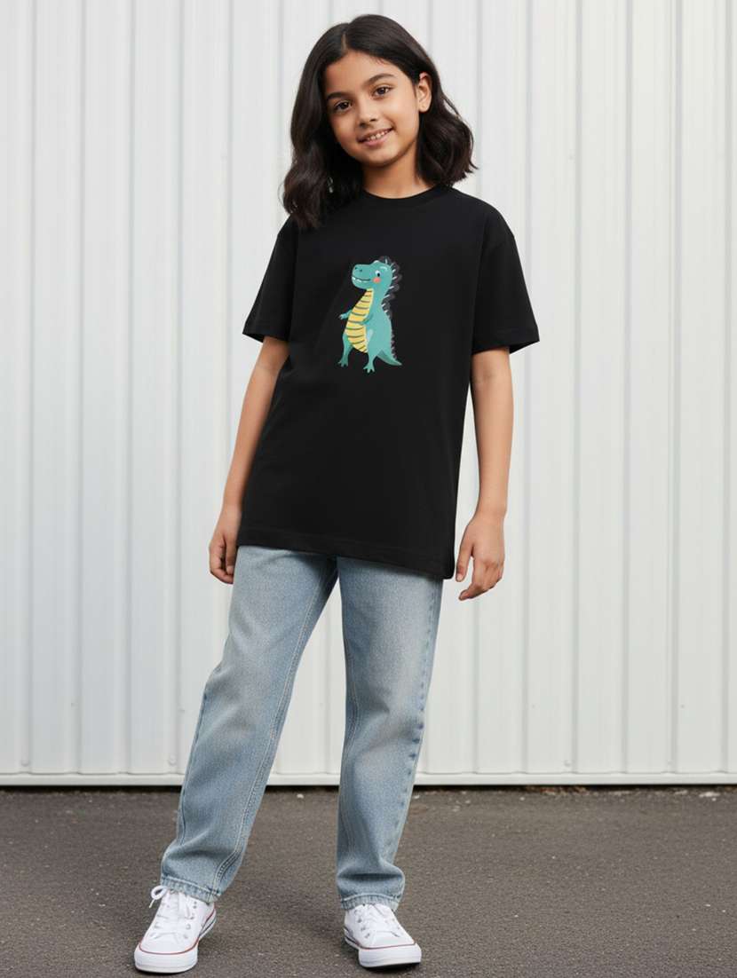 girls printed short sleeve tee - 22307550 -  Standard Image - 3