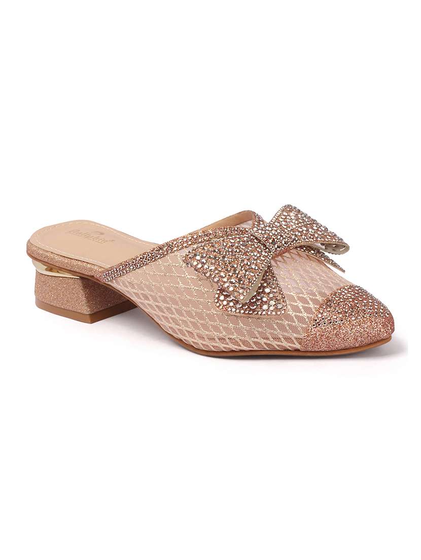 women embellished slip on mules - 22307568 -  Standard Image - 3