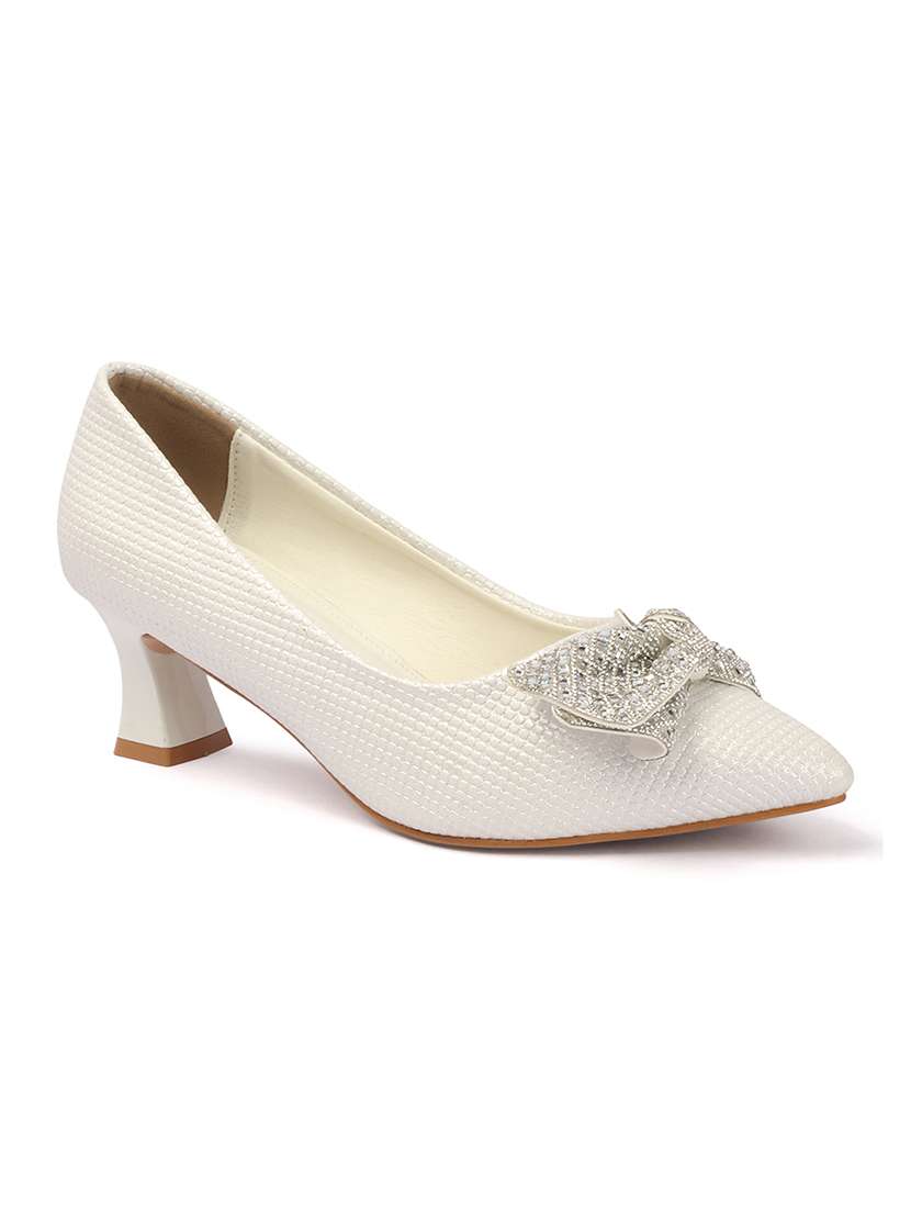 women embellished slip on pump - 22307578 -  Standard Image - 3