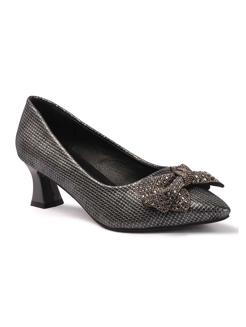 women embellished slip on pump - 22307580 -  Standard Image - 3