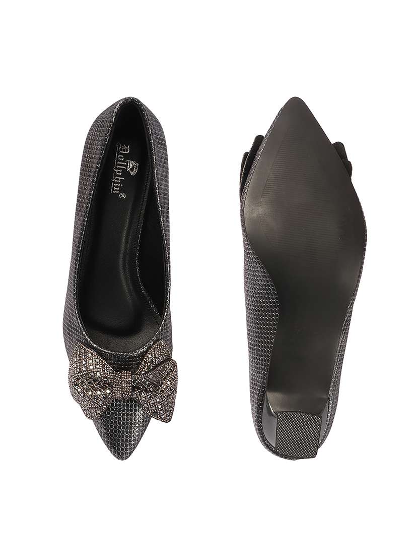 women embellished slip on pump - 22307580 -  Standard Image - 5