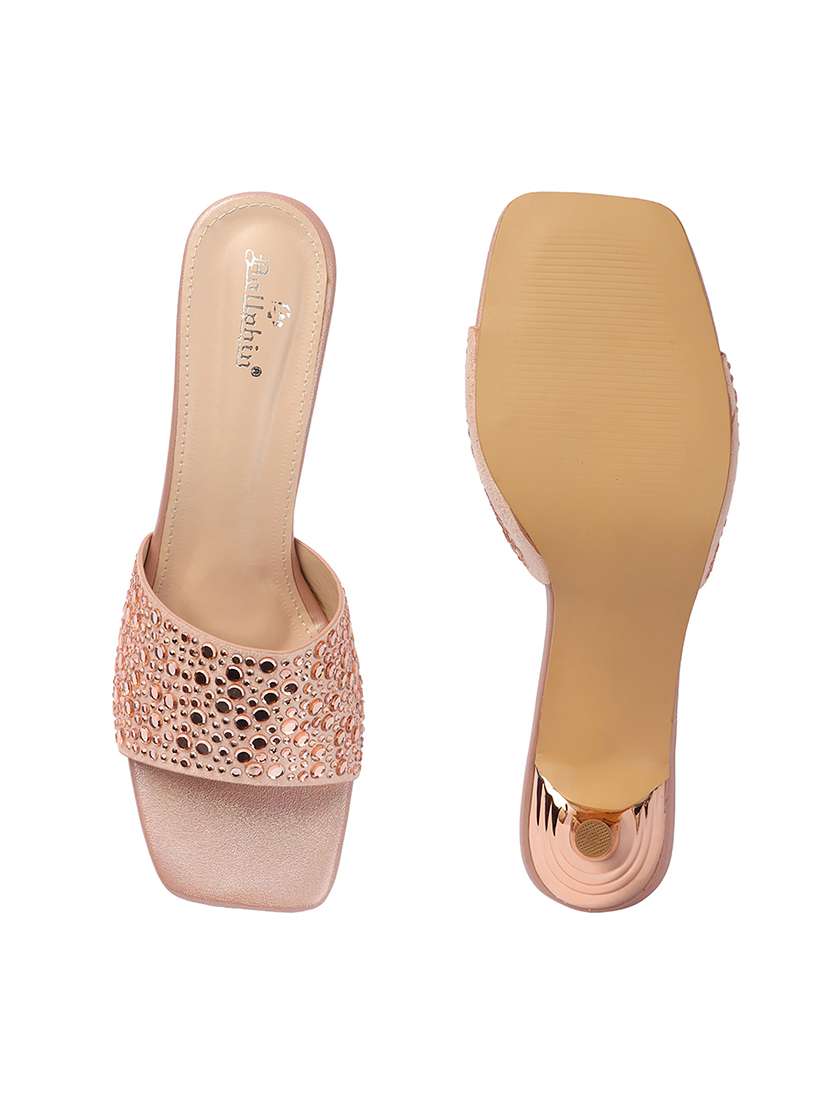 women embellished slip on sandal - 22307592 -  Standard Image - 5