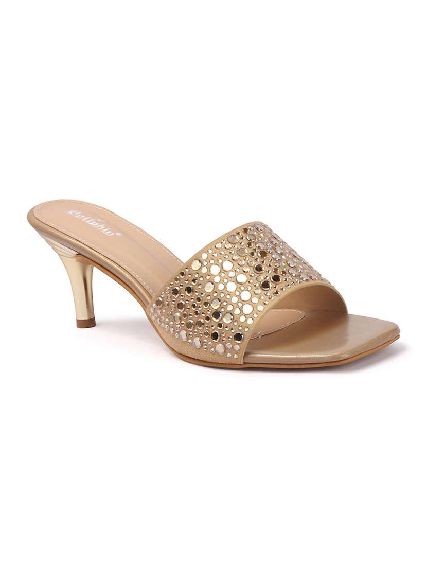 women embellished slip on sandal - 22307593 -  Standard Image - 3