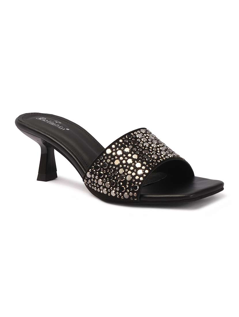 women embellished slip on sandal - 22307594 -  Standard Image - 3