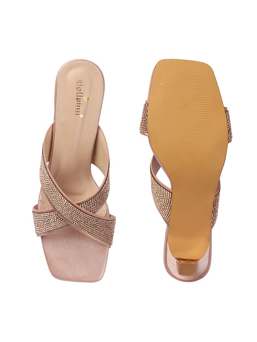 women embellished slip on sandal - 22307598 -  Standard Image - 5