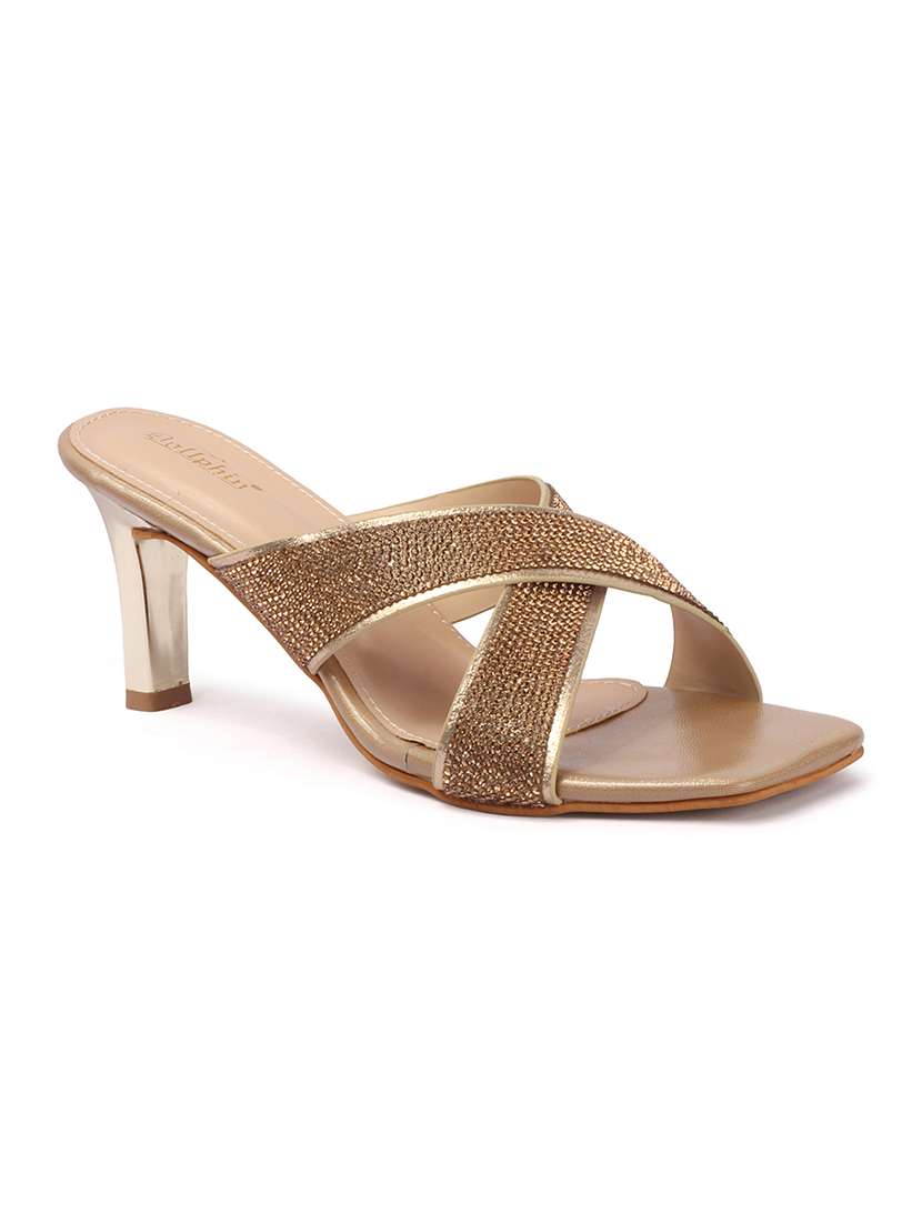 women embellished slip on sandal - 22307599 -  Standard Image - 3