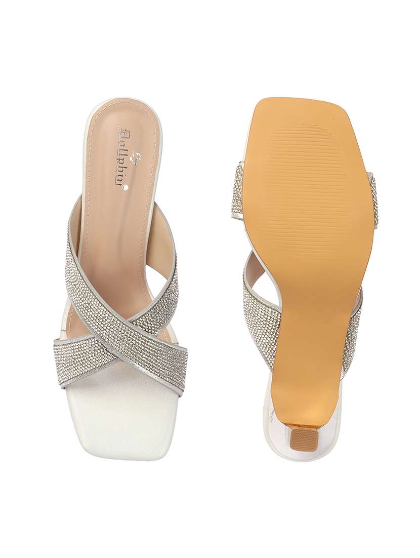 women embellished slip on sandal - 22307600 -  Standard Image - 5