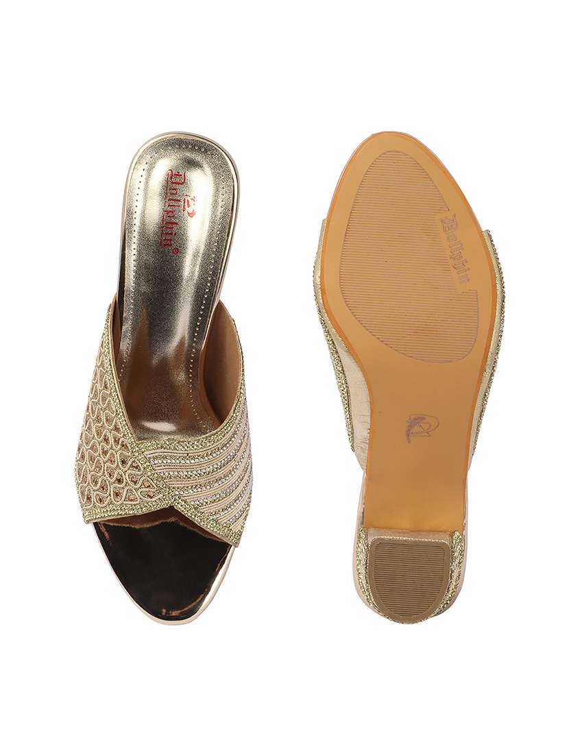 women embellished slip on sandal - 22307610 -  Standard Image - 5