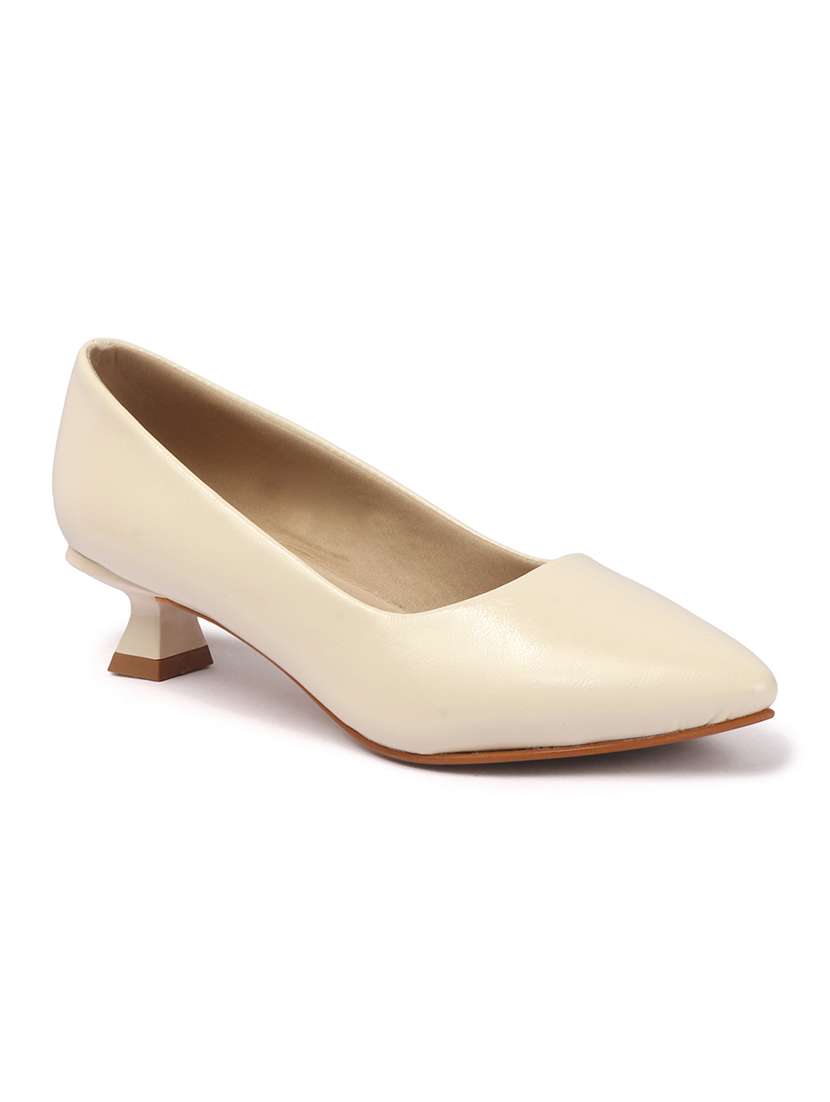 women solid slip on pump - 22307611 -  Standard Image - 3