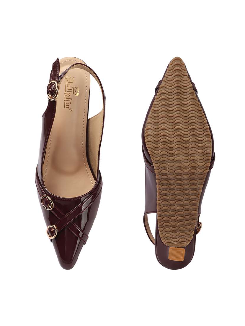 women embellished back strap sandal - 22307617 -  Standard Image - 5