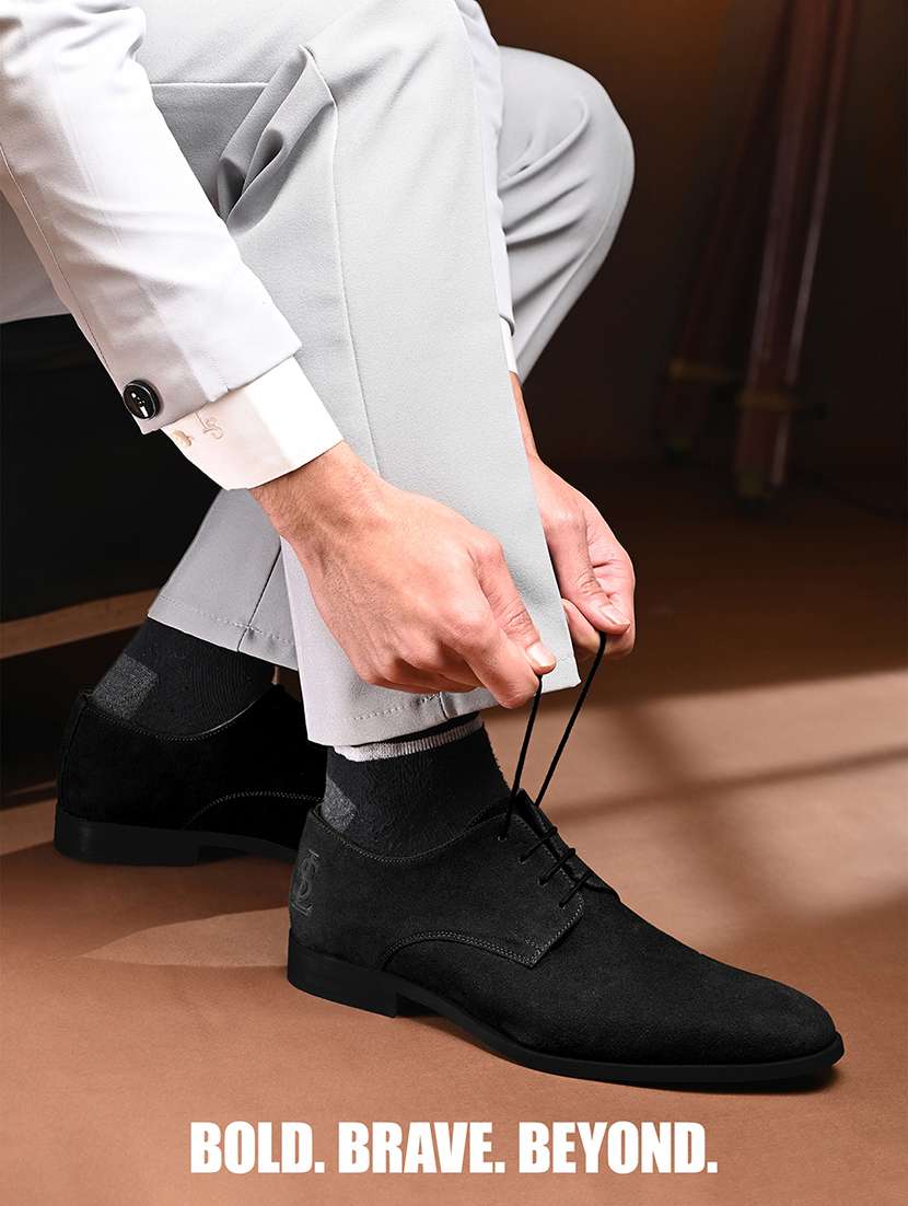 men black lace up derby - 22307667 -  Standard Image - 3