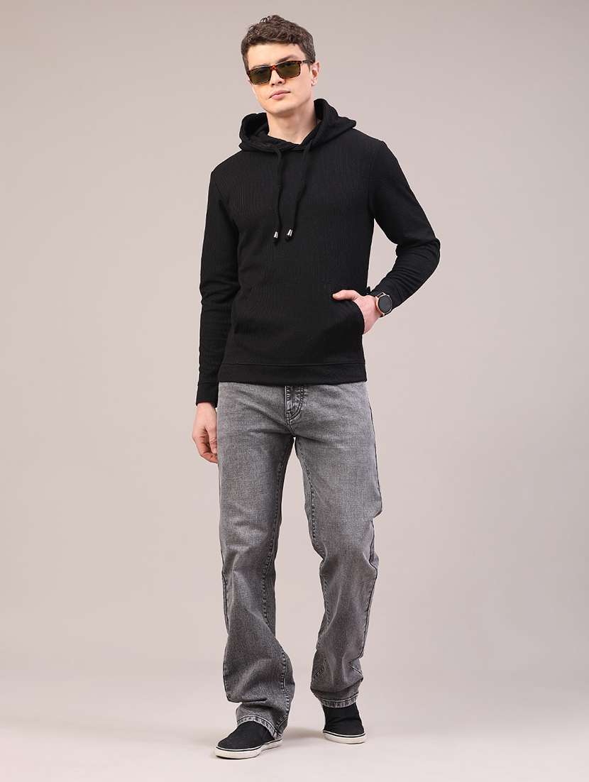 men washed mid rise full length straight jeans - 22309949 -  Standard Image - 5