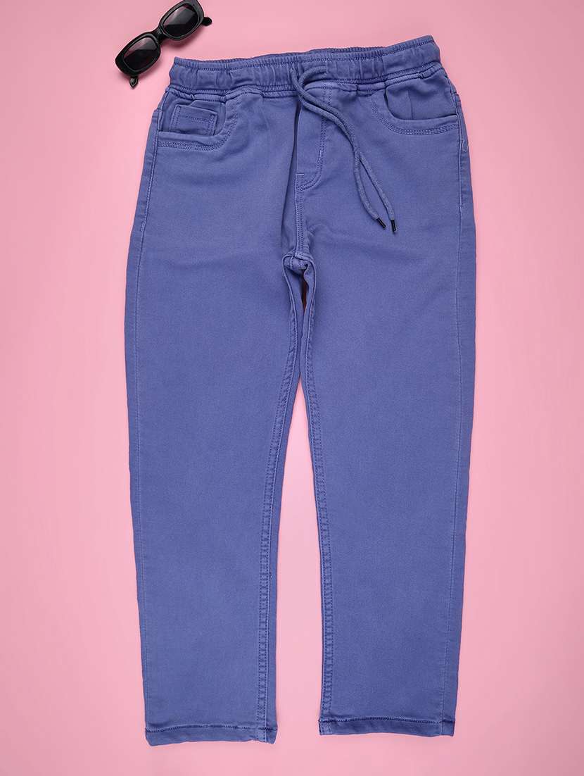 boys solid mid rise straight jean