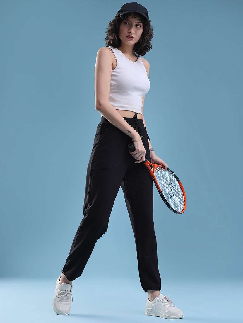 women printed mid rise regular fit jogger - 22310279 -  Standard Image - 5