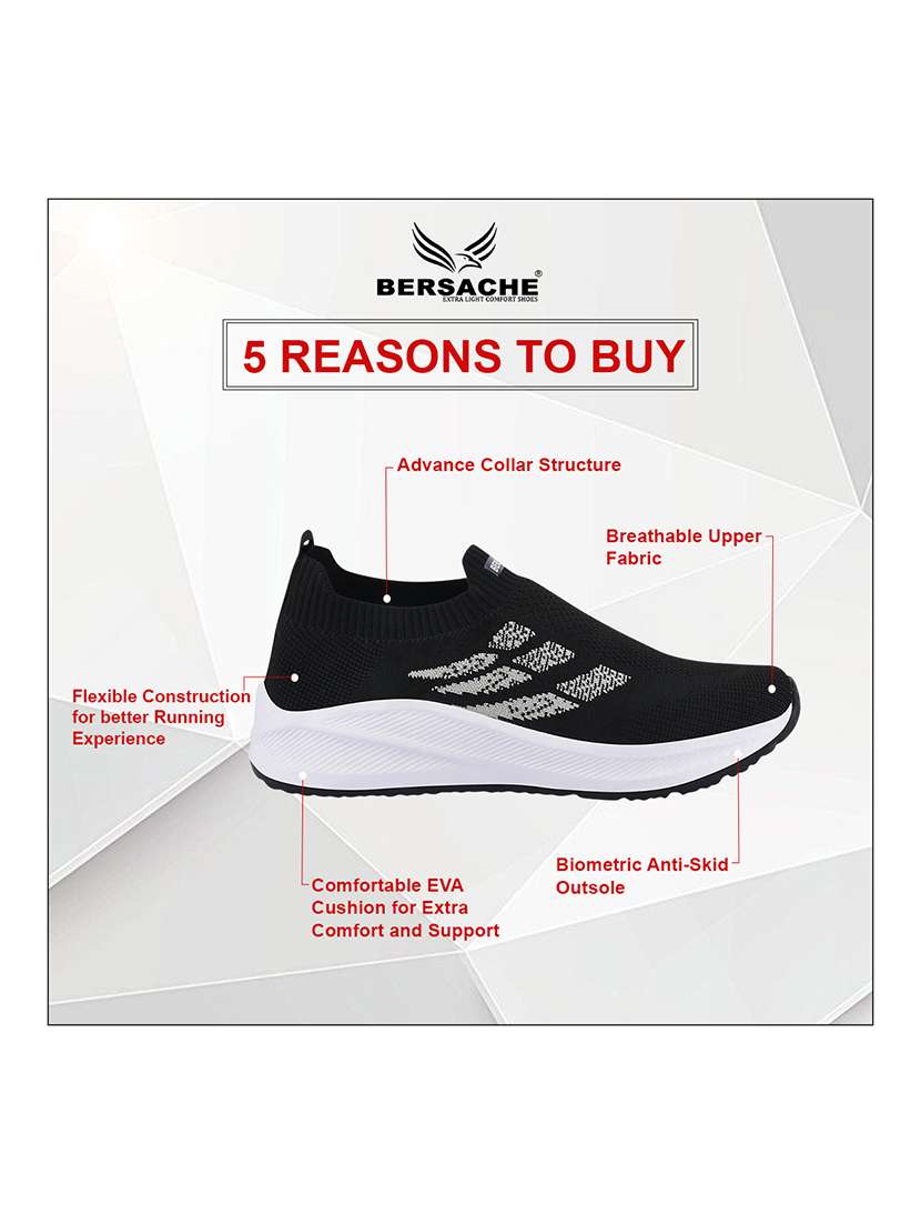 men black slip on sport shoe - 22310474 -  Standard Image - 3