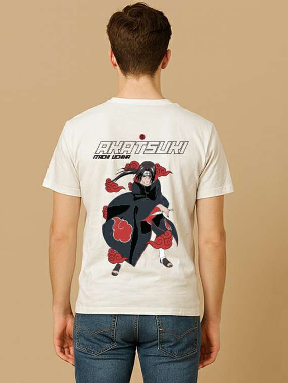 men printed short sleeve regular fit t-shirt