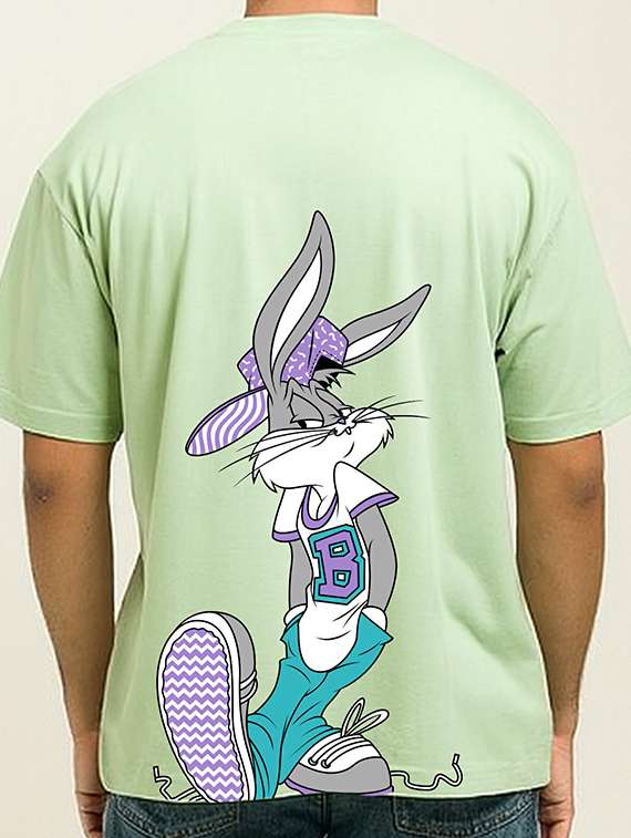 men printed short sleeve oversized t-shirt - 22310964 -  Standard Image - 3