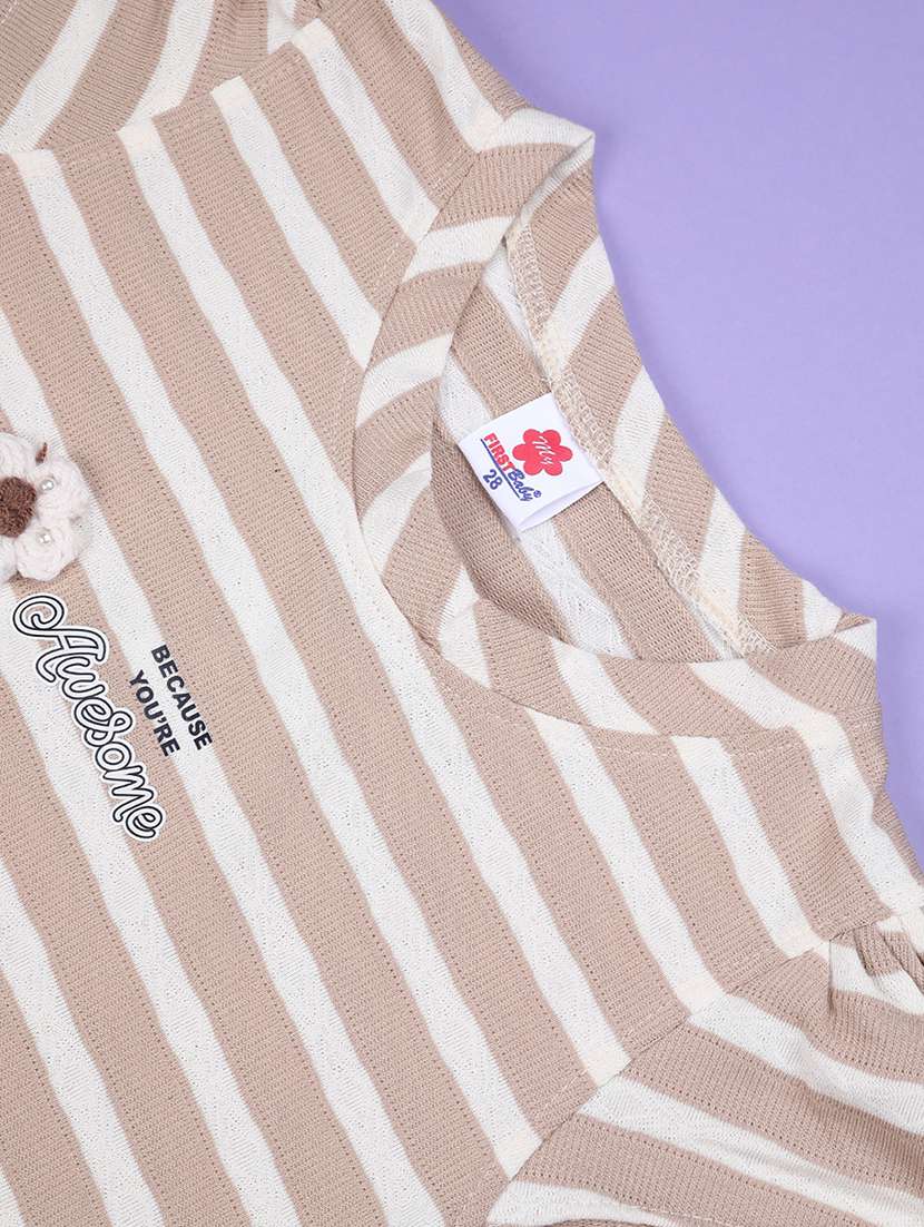 girls printed top and short set - 22311923 -  Standard Image - 3