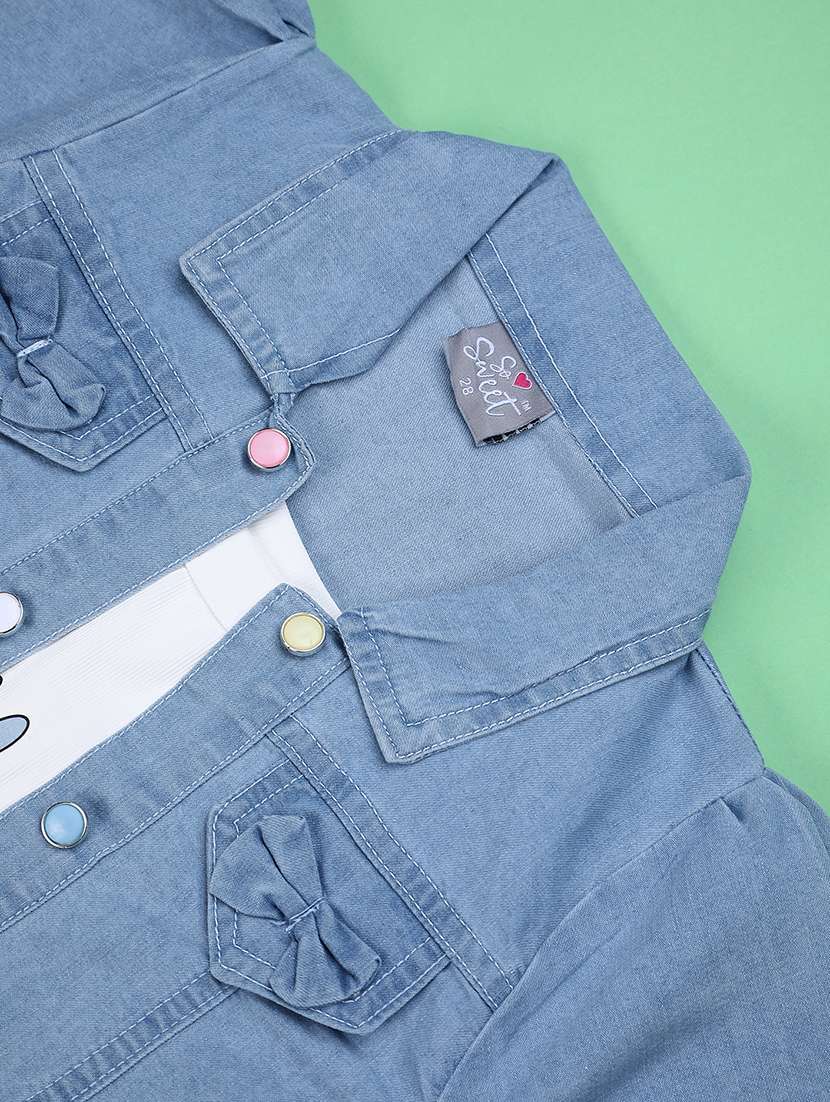 girls printed top and skirt set - 22311937 -  Standard Image - 3