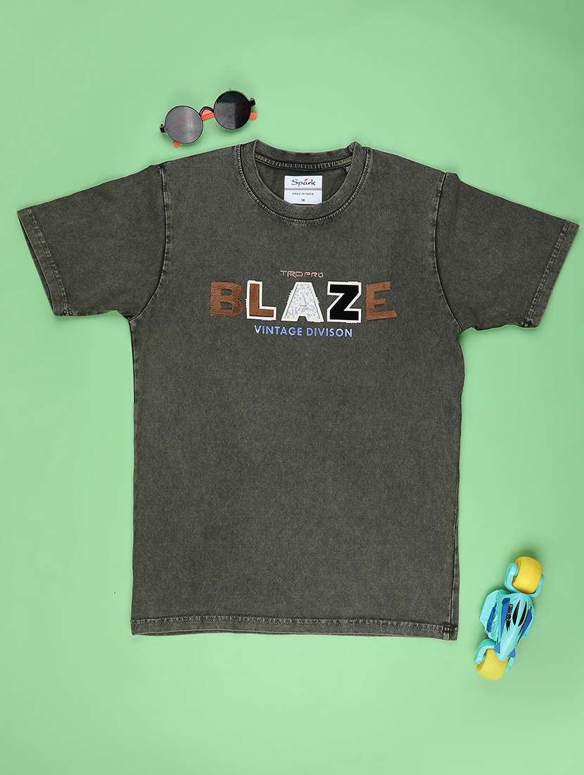 boys typographic short sleeve t-shirt 