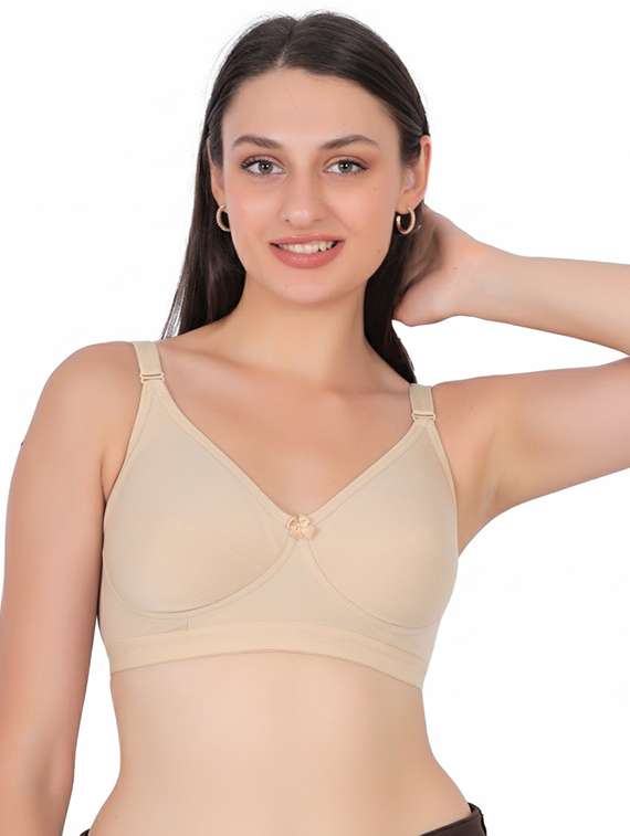 women solid non wired t-shirt bra